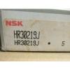 NIB  HR 30219J TAPERED ROLLER BEARING CONE &amp; CUP SET HR30219J 30219 J 95mm ID