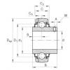 FAG Germany Radial insert ball bearings - GY1014-KRR-B-AS2/V