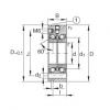 FAG Germany Axial angular contact ball bearings - ZKLF30100-2Z-XL #1 small image
