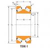  nP091790 nP091792 TDIK Thrust Tapered Roller Bearings #1 small image