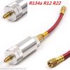 R134A R12 R22 2 oz Autos A/C AC Air Condition Oil&amp;Dye Injector Filler Tube Tool