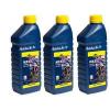 3 X 1 LITRE PUTOLINE MX5 TWO STROKE OIL synthetic  LITRE pre mix &amp; injector #1 small image
