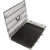 42&#034; Dog Crate 2 Door w/Divide w/Tray Fold Metal Pet Cage Kennel House for Animal #4 small image