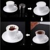 Fancy Coffee Garland Printing Mounting Patterns Mold Home Kitchen Decorate Tool #1 small image