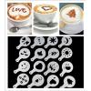 Fancy Coffee Garland Printing Mounting Patterns Mold Home Kitchen Decorate Tool