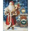 Needlework   Crafts Full Embroidery Counted Cross Stitch Kits 14 ct Bearing Gifts #1 small image