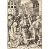 Schongauer   Reproduction: Bearing of the Cross &amp; St. Veronica - Fine Art Print