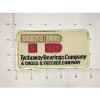 Tychoway   Bearings Company Patch - A Cross &amp; Trecker Company