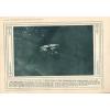 1915   WWI PRINT ~ GERMAN BIPLANE IN FLIGHT ~ BEARING INEVITABLE IRON CROSS #1 small image