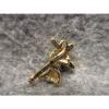 Religious   Christian Pendant Jesus Bearing A Cross Gold Plated Small 3/4&#034; Tall #3 small image