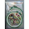 Bearing   Gifts Ornament Set (2)  with 4&#034; Hoop Frames - Counted Cross Stitch Kit #3 small image
