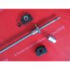 1antibacklash L623149/L623114  ballscrew ball screw 1605-1150mm-C7+BK12 BF12 + coupling  for CNC Roller Bearing