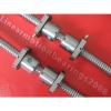 2 HM926740/HM926710  anti backlash lead screw ballscrew RM2005-800/1500mm + 4 ballnuts Lubrication Solutions
