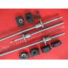 3 L521949/L521910D   ballscrews lead screws RM1605-240/500/800mm-C7+ 3 BK12 BF12 bearing mounts Lubrication Solutions