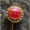ZKL Ball Bearing Company of Czechoslovakia Race &amp; Cage Advertising Pin Badge #3 small image