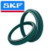 SKF Fork Oil Seal &amp; Dust Wiper Green For 2001-2004 Yamaha WR250F #1 small image