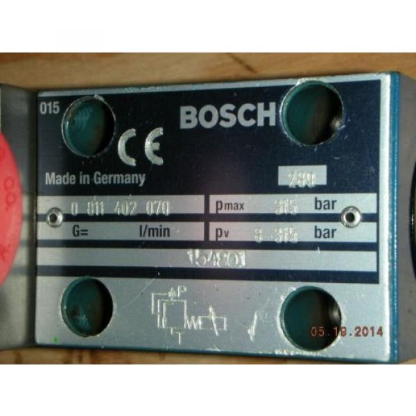 Bosch Rexroth 0 811 402 070 Hydraulic Proportional Valve DBETBEX-1X/315G24K31A1M #3 image