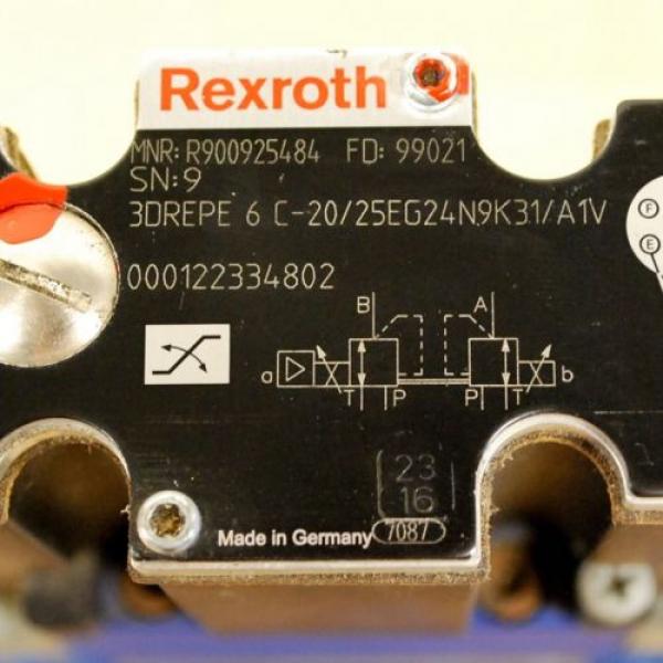 Rexroth 4WRZE25W6-220-70/6EG24N9ETK31/A1D3V Valve, 3DREPE6C-20/25EG24N9K31/A1V. #6 image