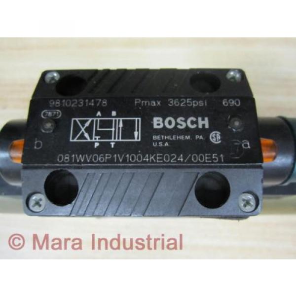 Rexroth Bosch 9810231478 Valve 081WV06P1V1004KE024/00E51 - New No Box #2 image