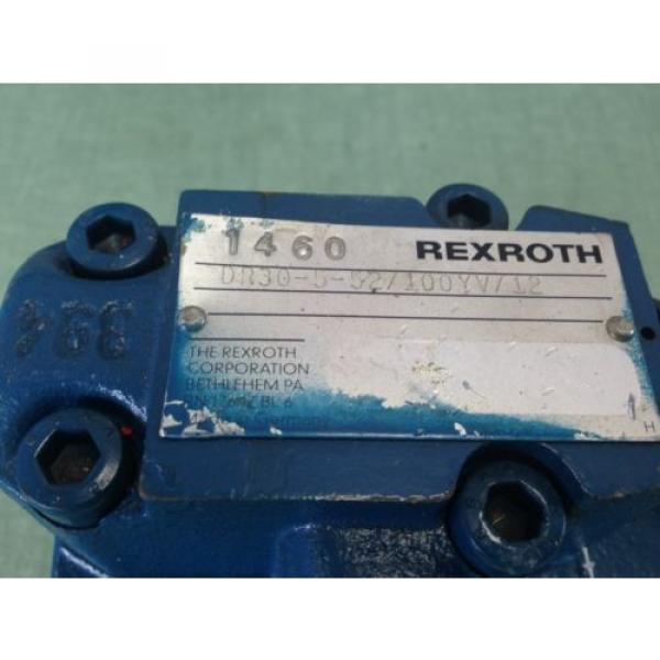 NEW OLD REXROTH DR30-5-52/100YV/12 HYDRAULIC VALVE #2 image