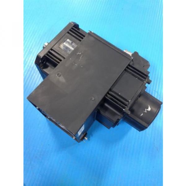 REXROTH INDRAMAT MKD112B-058-KG0-AN MOTOR &amp; LEM-RB112C2XX COOLING FAN USED (2F) #1 image