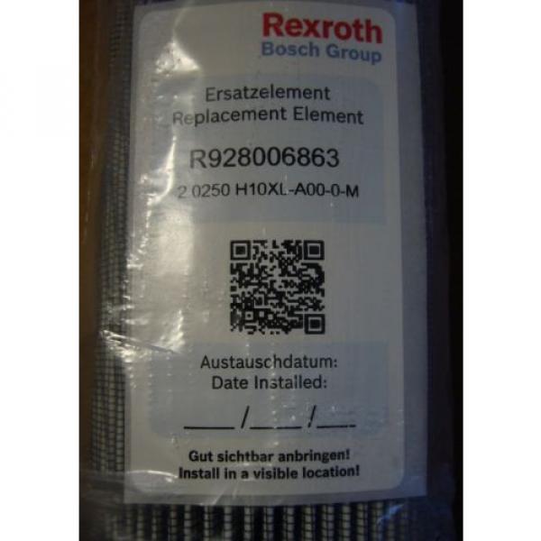 Bosch Rexroth Hydraulic Filter R928006863 2.0250 H10XL-A00-0 160mm x 50mm 350LEN #3 image