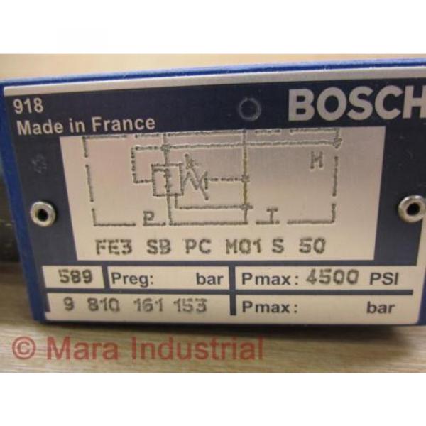 Rexroth Bosch FE3 SB PC M01 S 50 Valve - New No Box #2 image