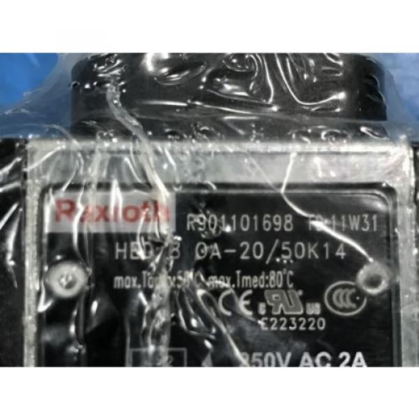 REXROTH HED 8 OA-20/50K14 HYDRAULIC PRESSURE SWITCH R901101698 NEW NO BOX (U4) #3 image