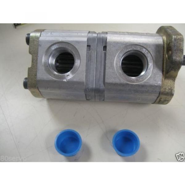 REXROTH HYDRAULIC PUMP 7878   MNR 9510-290-333 Special Purpose Dual Outlet NEW #9 image