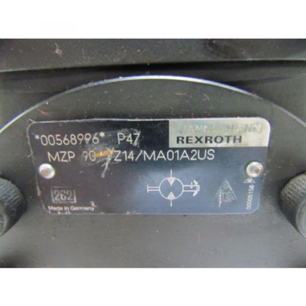 Mannesmann Rexroth MZP 90 TZ14/MA01A2US Hydraulic Motor Pump #9 image