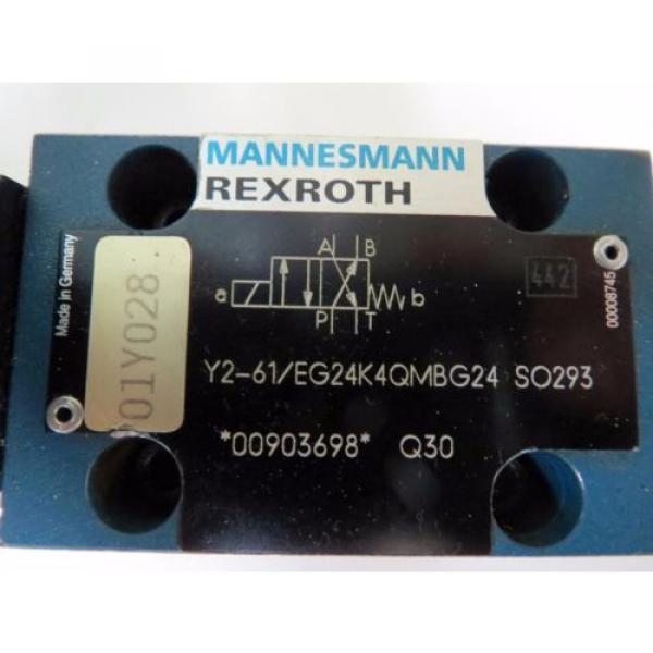 Mannesmann Rexroth 4WE6 Y2-61/EG24K4QMBG24 SO293 Spool Valve Position Monitoring #5 image