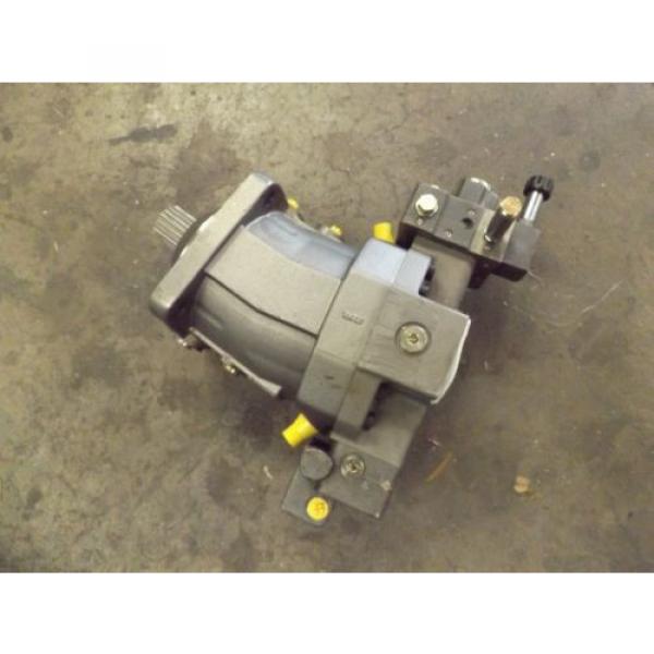REXROTH AXIAL HYDRAULIC PUMP A6VM107DA5X MADE IN GERMANY COUNTER CLOCKWISE NEW #1 image