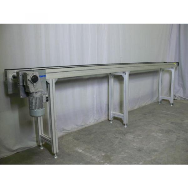 Rexroth Aluminum Frame Conveyor 146&#034; X 13&#034; X 38&#034; W/ Rexroth Motor 3 843 532 033 #3 image