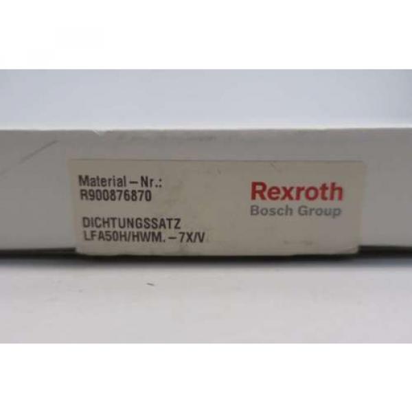 NEW REXROTH R900876870 HYDROTECH LFA50H/HWM.-7X/V HYDRAULIC SEAL KIT D553703 #5 image