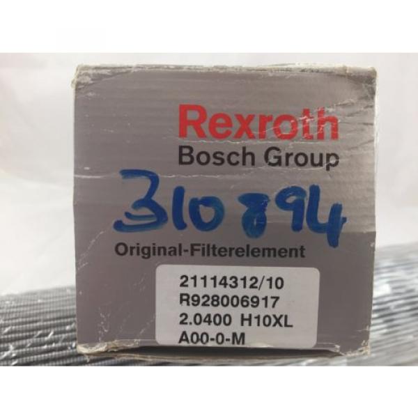 Genuine Bosch Rexroth R928006917 Replacement Hydraulic Filter Element 10μm H10XL #4 image