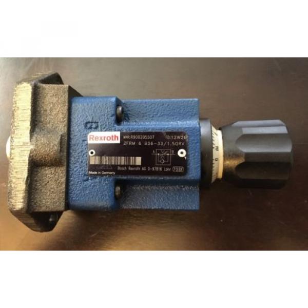 Rexroth 2-way flow control valve, R900205507, 2FRM 6 B36-33/1.5QRV #2 image