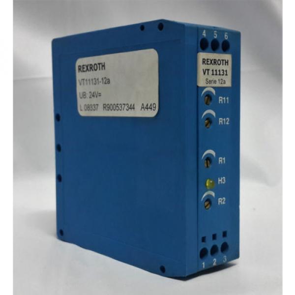 BOSCH Rexroth VT11131-12A Proportional Solenoid Amplifier/Controller #1 image