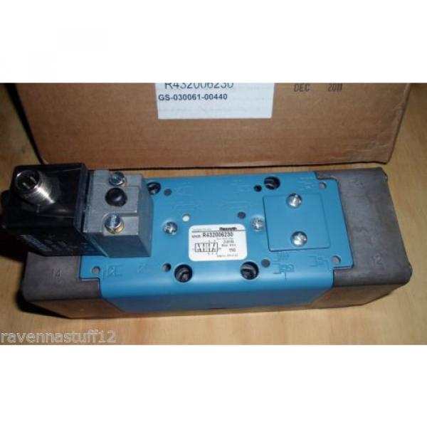 REXROTH R432006230  24VDC 4-PIN VALVE (NEW IN BOX) #1 image