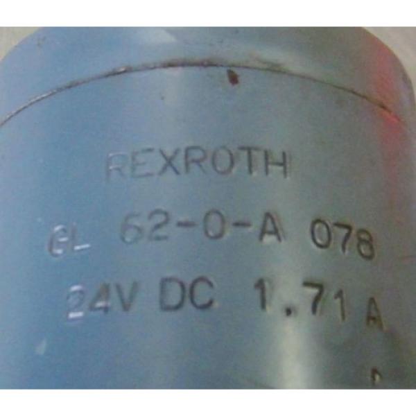 REXROTH HYDRAULIC CONTROL VALVE 4WE10D4.1/G24W/5 Used T/O #6 image