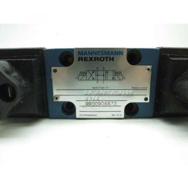 REXROTH 4WE6H51/FW110 DIRECTIONAL CONTROL SOLENOID HYDRAULIC VALVE D556970 #3 image