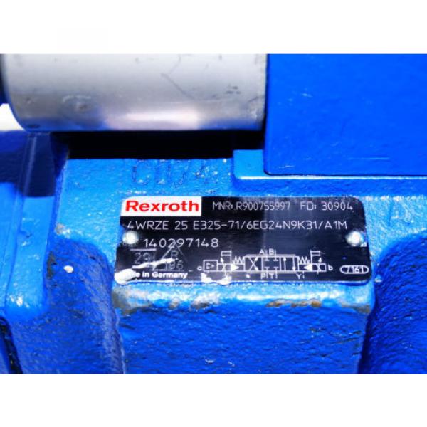 Rexroth  R900958788 + R900755997 /  4WRZE 25 E325-71/6EG24N9K31/A1M    / Invoice #2 image