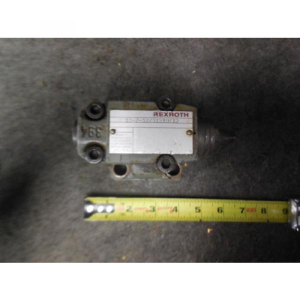 NEW REXROTH RELIEF VALVE DB10-2-52/315YU/12 #1 image