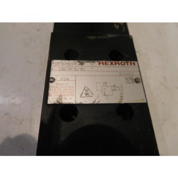 Rexroth DBETR/10/180 Hydraulic Proportional Relief Valve D03 #2 image