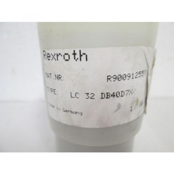 NEW Rexroth R900912557 2-Way Cartridge Valve w/o Control Cover (LC 32 DB40D7X/) #8 image