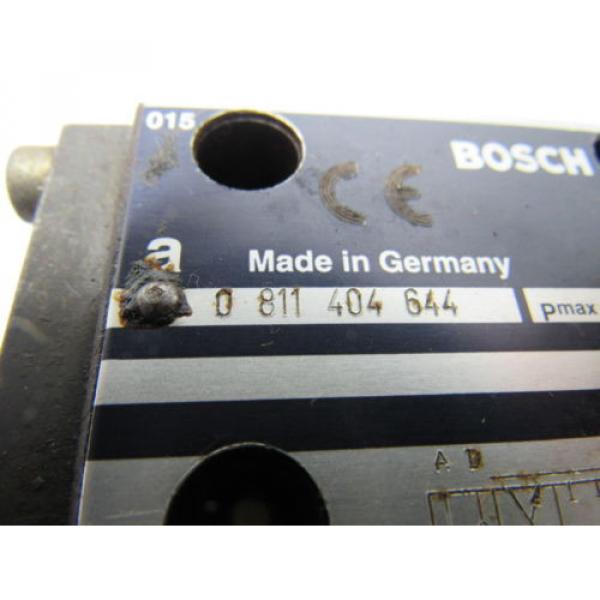 Bosch / Rexroth 0 811 404 644 Servo Solenoid Valve W/On-board Electronics #9 image