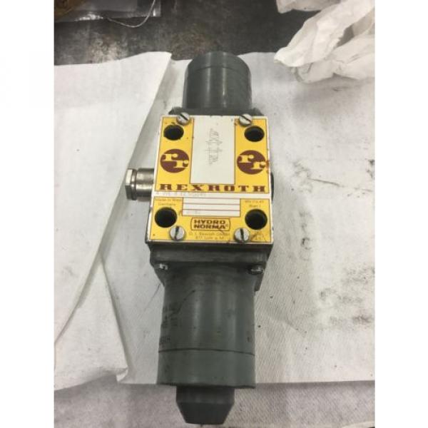 Directional valve Hydraulic 4WE8E2.1/G24N 24 VDC High power Solenoid Rexroth K #1 image