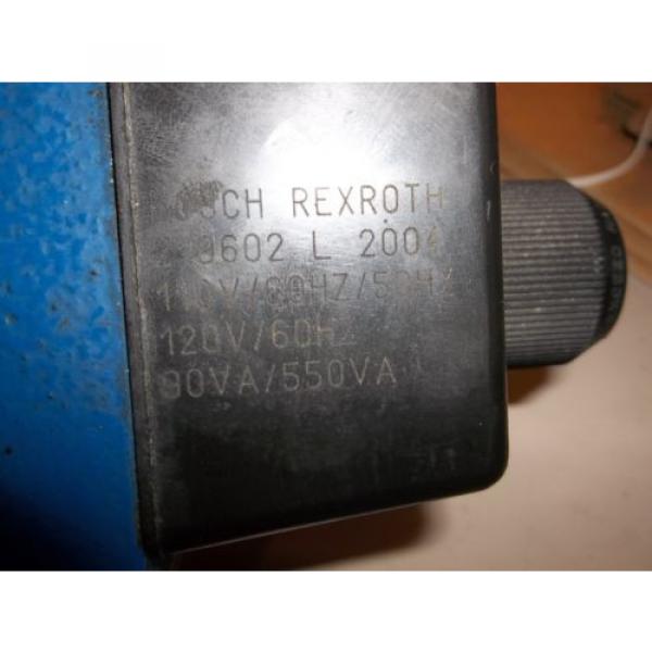REXROTH NEW 4WE10H40/CW110N9DAL DIRECTIONAL CONTROL VALVE  (LL2) #4 image