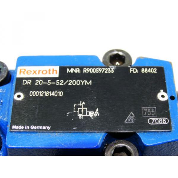 Rexroth Bosch valve ventil  DR 20-5-52/200YM  /  R900597233  /   Invoice #2 image