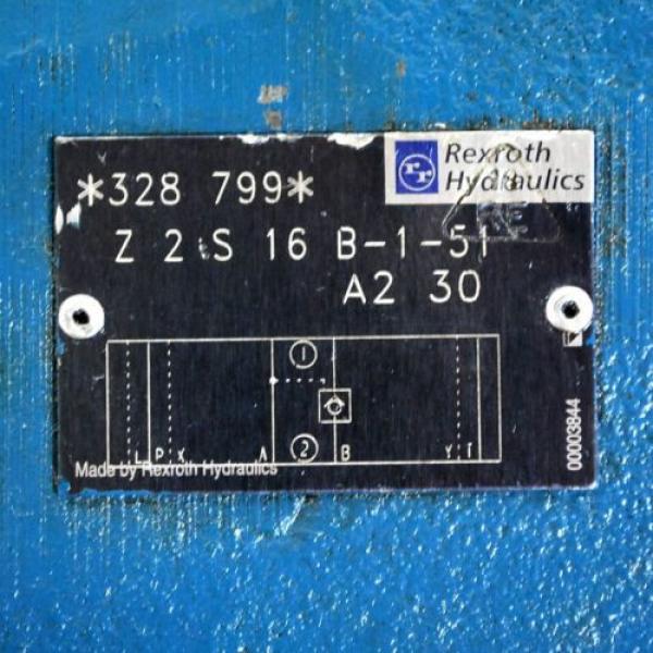 Rexroth Z2S16-B1-51-A2-30 Hydraulic Check Valve. *328-799* - USED #4 image