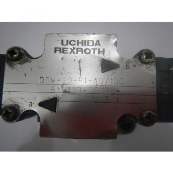 Rexroth DBW-20-B1-A0/100 Hydraulic Relief Valve #2 image